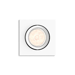 Ledkia Spot Downlight Carré Enneper Coupe 70x70mm Blanc