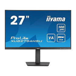 Ecran PC - IIYAMA - XUB2794HSU-B6 - 27 VA FHD 1920 x 1080 - 1ms - 100Hz - HDMI DP - Pied fixe