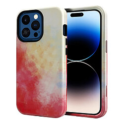 Coque en TPU anti-rayures pour votre iPhone 14 Pro - 10044 Couleur de dégradé