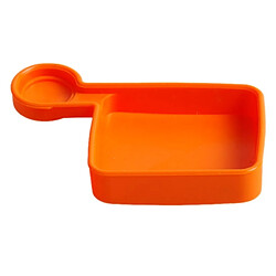 Wewoo Orange pour GoPro Hero 4 / 3+ Casquette Silicone