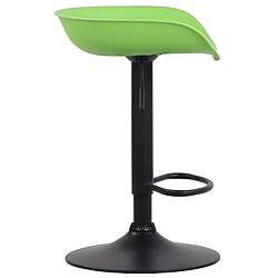 Acheter Non Lot de 4 tabourets de bar Anaheim plastique noir