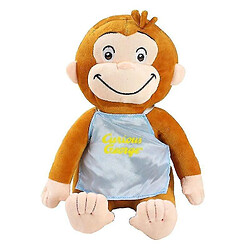 Universal (tablier bleu) animaux singes curieux george peluche jouets