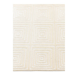 Vidal Tapis de couloir en laine 305x79 beige Darya pas cher