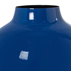 Vase Alexandra House Living Bleu foncé Métal 21 x 21 x 21 cm pas cher