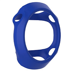 Wewoo Protection écran Étui de en silicone Smart Watch pour Garmin Forerunner 610 bleu