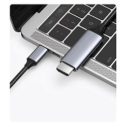 GUPBOO Câble adaptateur USB-C TYPE-C 3.1 vers HDMI MHL 4K 2M,JL1559