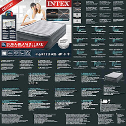 Acheter INTEX Matelas gonflable Dura-Beam Deluxe Comfort Plush Reine 56 cm