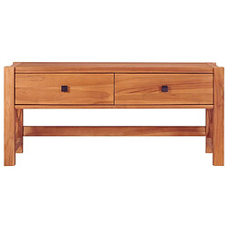 Avis Maison Chic Meuble TV scandinave - Banc TV pour salon 100x40x45 cm Bois de teck -MN26912