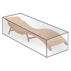 Avis Helloshop26 Housse de mobilier de jardin pour chaise longue étanche transparente 19_0000973