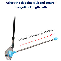 3pc Golf Aimant Lie Angle Tool Bâtons D'aide à La Formation Swing Trainers 1 Jaune 1 Bleu 1 Noir pas cher