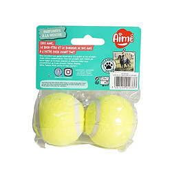 Acheter AIME Jouet balle tennis menthe 5cm - Pour chien