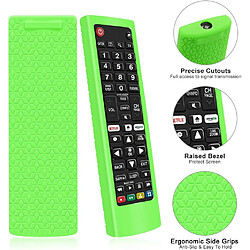 Acheter SANAG etui De Protection En Silicone Pour Lg Telecommande Akb75095308 Akb74915324 Akb73715601, Antiderapant Housse Coque Compatible Avec Lg Tv Remote(Glow Green)