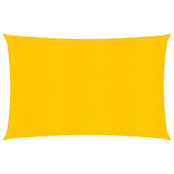 Helloshop26 Voile d'ombrage 160 g/m² 3 x 4 m PEHD jaune 02_0009126