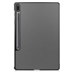 INF Étui à trois volets cuir pour Samsung Galaxy Tab S7 Plus / FE / Lite PU / PC