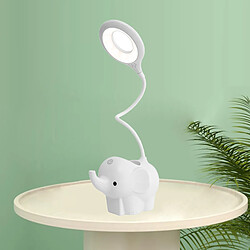 Avis Lampe De Bureau Rechargeable En Forme D'éléphant à LED, Veilleuse Blanche