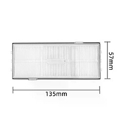 Ensemble de pièces d'aspirateur AD 2: 1 ensemble de filtres Hepa de remplacement et 1 Kit de brosses détachables