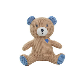 Universal 1 jouet tricoté à la main crochet polaire poupée animaux peluche bébé apaisant bébé dormant poupée cadeau | Peluche peluche animaux