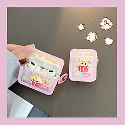 GUPBOO Airpods Coque Housse Étui Protecteur Compatible pour AirPods Pro-Poupée mignonne de crème glacée 3D