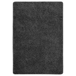 vidaXL Tapis shaggy antidérapant Gris 120x170 cm