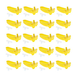 Acheter 20 Pcs Poulet Feeder Abreuvoir pour Volaille Poussin Poule Caille Bantam Nourriture Eau