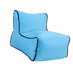 Sac d'haricot de chaise de bébé de chaise de bébé de sofa imperméable gonflable d'enfants bleu