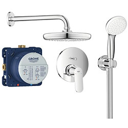 Grohe Ensemble de douche à mitigeur monocommande encastré Eurosmart Cosmopolitan avec set de douche Tempesta 210