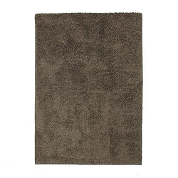 Thedecofactory LEENEUX - Tapis toucher laineux extra-doux taupe 120x170