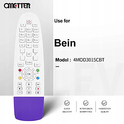 GUPBOO Télécommande Universelle de Rechange Il s'utilise avec la télécommande Bein Smart tv96 Boxer 4MOD3015CBT