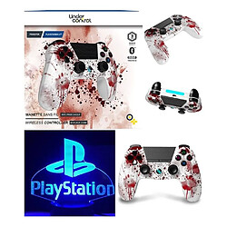 Under Control Manette PS4 Bluetooth pour PLAYSTATION SONY Manette BT ZOMBIE PRISE CASQUE 3.5 JACK