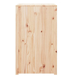 Acheter vidaXL Armoire de cuisine d'extérieur 55x55x92 cm bois de pin massif