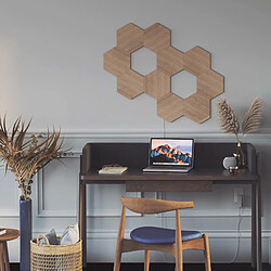 Nanoleaf - Elements - Wood Look Hexagons Expantion Pack - 3 Panels pas cher