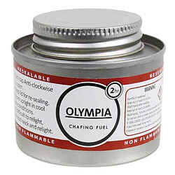 Combustible liquide Chafing Dish 12 capsules 2 heures - Olympia