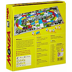 HABA Monza - Un jeu de sociAtA pour dAbutants en course automobile encourage les capacitAs de rAflexion - 5 ans et plus (fabriquA en Allemagne)