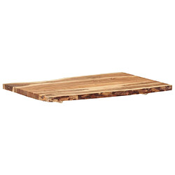 Acheter vidaXL Dessus de table Bois d'acacia massif 100x(50-60)x3,8 cm