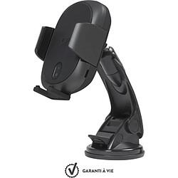 BIGBEN Support voiture détecteur + charge induction 10-7.5W Garanti à vie avec chargeur Gris Force Power