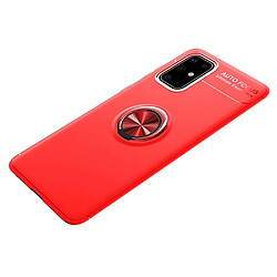 Coque en TPU avec béquille rouge pour votre Samsung Galaxy A41 (Global Version)