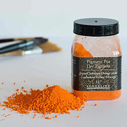 Avis Raphael Pigment pour création de peinture - pot 120 g - Jaune de cadmium orange véritable