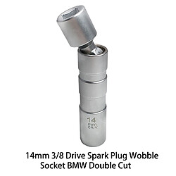 Acheter 14mm 16mm Drive Bougie D'allumage Wobble Socket Double Cut 12 Point Pour BMW