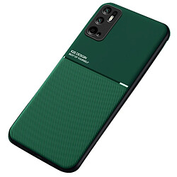 Coque en TPU + PU antichoc vert pour votre Xiaomi Redmi Note 10 5G/Note 10T 5G/Poco M3 Pro 4G/5G