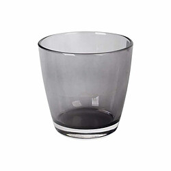 Paris Prix Cache Pot en Verre Chic & Tendance 14cm Gris