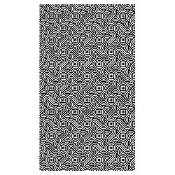 Alter Tapis de salle de bain, 100% Made in Italy, Tapis antitache avec impression numérique, Tapis antidérapant et lavable, Optique - Modèle Acquaro, 120x70 cm