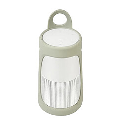 Wewoo Housse de protection portable haut-parleur Bluetooth gel de silice pour BOSE Soundlink Revolve + Gris argenté