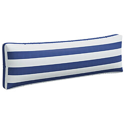 Acheter vidaXL Coussins de palette lot de 3 rayures bleues/blanches