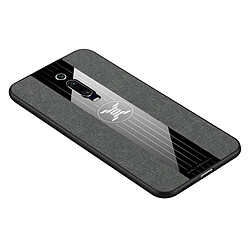 Avis Wewoo Coque Souple Pour Xiaomi Mi 9T / Redmi K20 XINLI tissu cousu Texture TPU antichoc étui de protection Gris