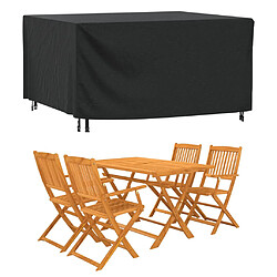 vidaXL Housses de salon de jardin 2 pcs 180x140x90 cm imperméable 420D