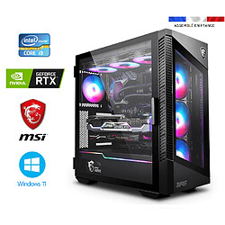 PC Gamer Intel I7-13700KF - RTX 4060Ti 8GO MSI GAMING X TRIO - 32GO RAM - SSD 1To + SSD 2To - WiFi - MSI VELOX 100R - Windows 11