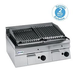 Grill Charcoal Double Gaz - Gamme 600 - Tecnoinox