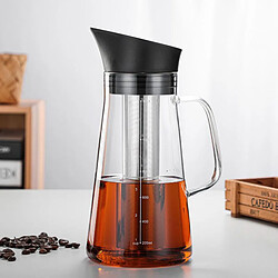 Avis Cafetière Théière Cafetière Pot Théière En Verre Borosilicaté 1400ml