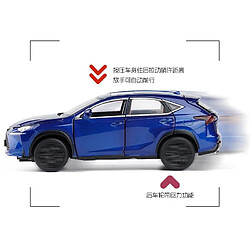 Avis Universal 1: 32 Lexus NX200T en alliage tire à l'arrière de la voiture en métal moulé sous pression avec lumière acoustique 6 portes ouvertes pour les enfants Cadeaux Livraison gratuite | Jouets moulés sous pression(Bleu)