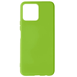 Avizar Coque Honor X8 Silicone Semi-rigide Soft-touch Fine Vert